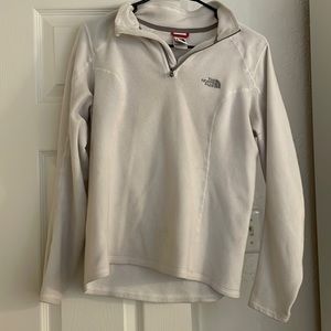 North face 1/4 zip up sweater